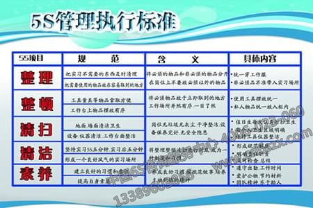 企業(yè)如何做細做實5S管理